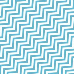 Wall Mural - Zig zag chevron mint green and white tile pattern