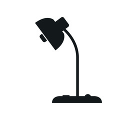 Canvas Print - desk lamp icon