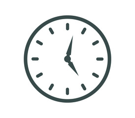 Poster - clock icon