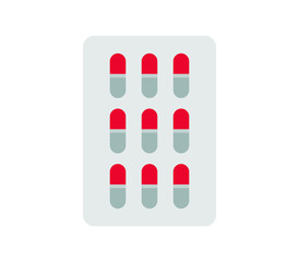 Sticker - pill icon