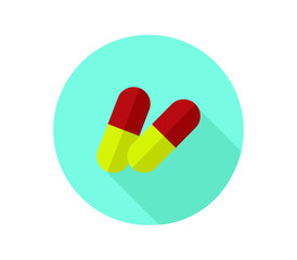 Wall Mural - pill icon