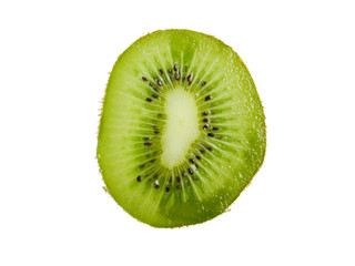 Wall Mural - Sweet kiwi isolated on white background