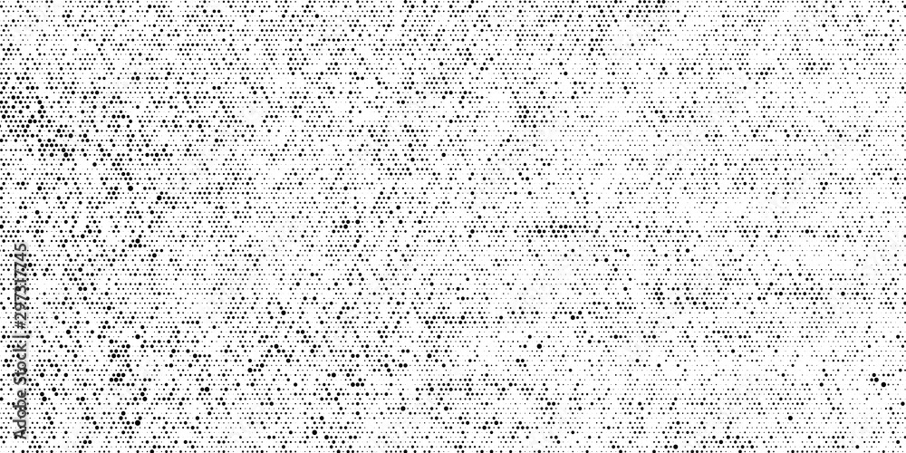 Abstract halftone vector background. Grunge effect dotted pattern Stock ...