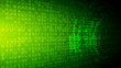 © A.PAI - green yellow binary code vector background,abstract perspective virtual cyberspace,big data analysis system,digital security innovation concept