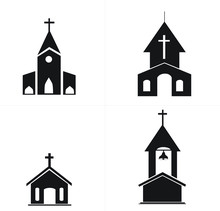 Vector Illustration Of A Church
