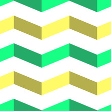 Lines Pattern Green Yellow Vector 