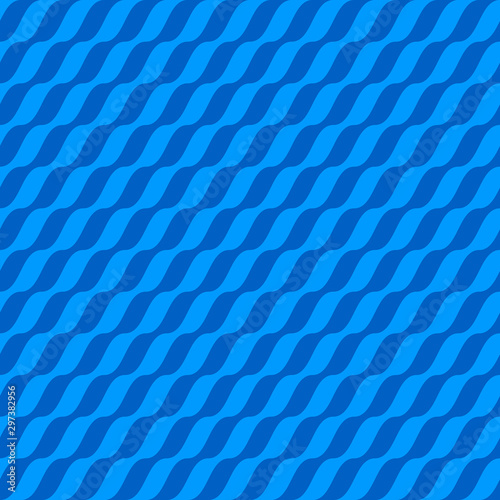 Seamless waves background. Geometric and editable colors.