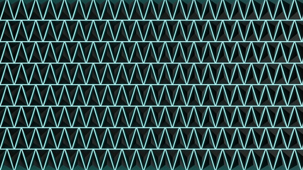 Futuristic Industrial Neon Triangle Pattern Texture Design