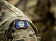 © Bumble Dee - Flag of Belize on military uniform. Belize, Army, troops, soldier (collage).