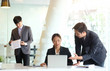 © wattana - Business working in office with documents and laptop people Consulting and business planning.