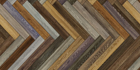 Seamless wood parquet texture horizontal herringbone various