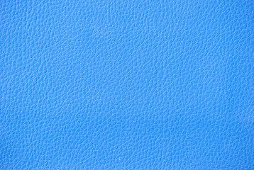 blue faux leather texture. Free space for text.