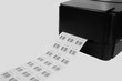 © pummsk - isolated barcode printer