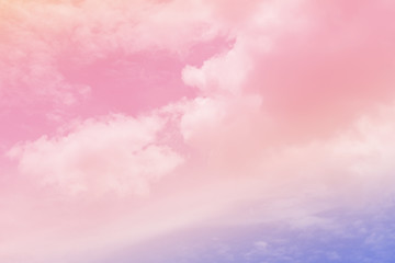 Wall Mural - cloud background with a pastel colour