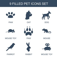 Poster - pet icons