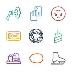 Poster - 9 sign icons