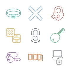 Poster - close icons