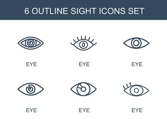 Poster - sight icons