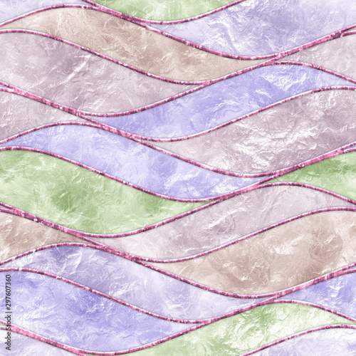 rzezbiacy-fala-wzor-na-tlo-bezszwowej-teksturze-patchworku-wzor-pastelowy-kolor-masa-perelkowa-tekstura-3d-ilustracja