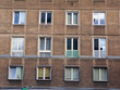 © karolinaklink - facade of building town windows block