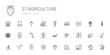 © NinjaStudio - agriculture icons set