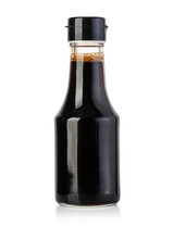 Soy Sauce Bottle Isolated