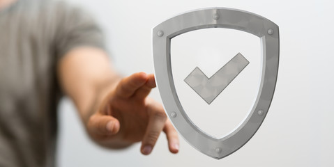 security data code digital in hand