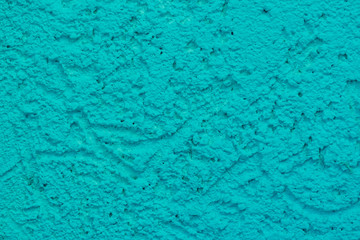 texture of blue decorative plaster background or concrete paint wall , abstract grain stucco backgroung for wallpaper design