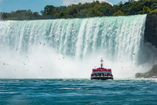 Boat At Niagara Falls
