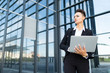 © Ivan Traimak - Business On The Go, concept of young successful business lady, professional in company management