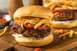 © Brent Hofacker - Homemade Cuban Fritas Hamburger