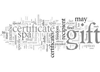 Wall Mural - Day Spa Gift Certificates Reasons Why You Should Buy Them