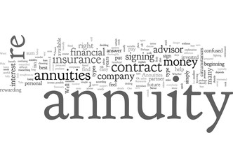 Wall Mural - Can Annuities Help You