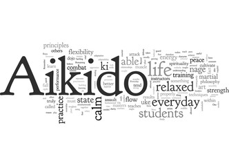 Wall Mural - aikido everyday in life