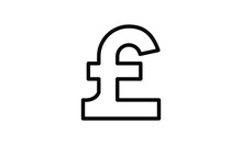 Pound Sterling Icon 