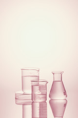 Wall Mural - assorted laboratory glassware equipment - image