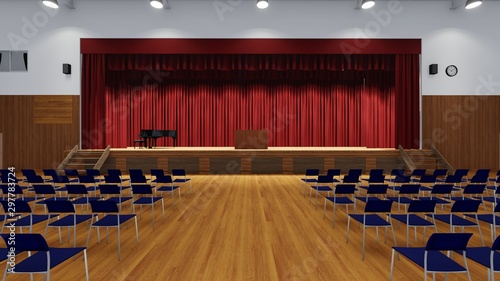 体育館 学校 椅子あり イラスト62 Buy This Stock Illustration And Explore Similar Illustrations At Adobe Stock Adobe Stock