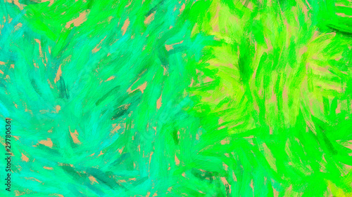 Abstract modern art background. Oil painting on canvas. Watercolor elements m...