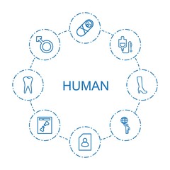 Poster - human icons