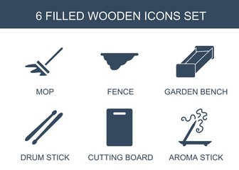 Wall Mural - wooden icons