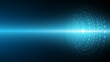 © A.PAI - blue abstract technology vector background,speed connection network technology concept,futuristic cyberspace background