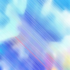 diagonal speed lines background or backdrop with light blue, corn flower blue and lavender colors. good as graphic element. square graphic