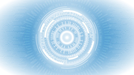 Poster - white blue abstract technology vector background,futuristic cyberspace tech background,electricity power system concept