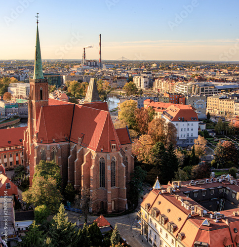  Obraz Wrocław   panorama-starego-miasta-wroclaw