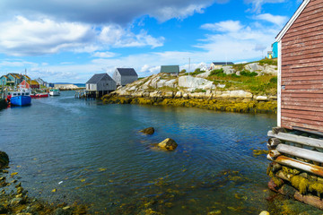 Wall Mural - The fishing village Peggys Cove