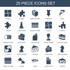 Aufkleber - piece icons