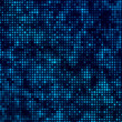 Triangle pattern halftone triangle pattern. Blue gradient background halftone dots. Blue texture.