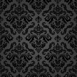 © Fine Art Studio - Classic seamless vector pattern. Damask orient dark ornament. Classic vintage background. Orient black ornament for fabric, wallpaper and packaging