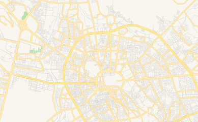  Printable street map of Medina, Saudi Arabia