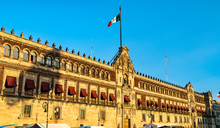 The National Palace In Mexico City